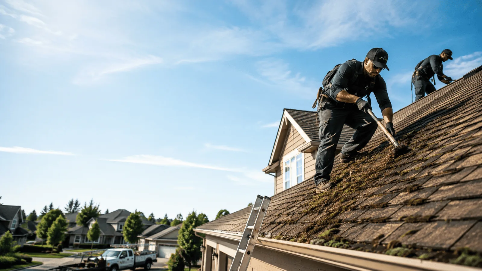 Roof Moss Removal in Home, PA near me